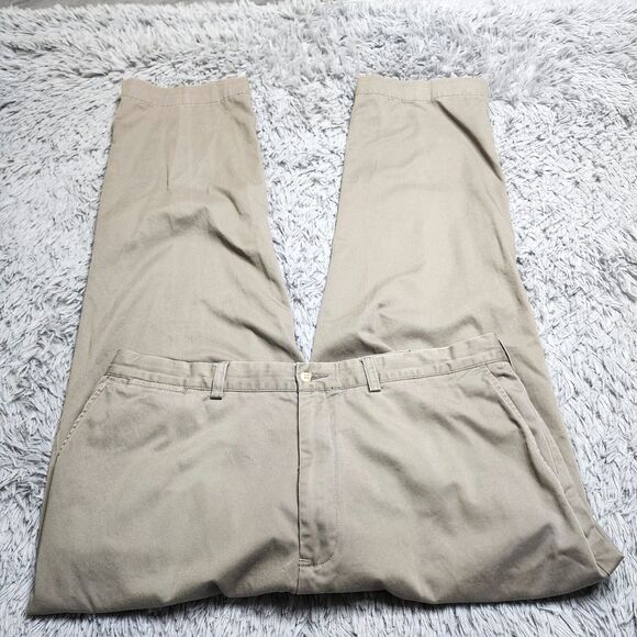 Polo Ralph Lauren Prospect Pants Mens Size 38x30‎ Green Chino Flat Front Pant - Picture 3 of 11